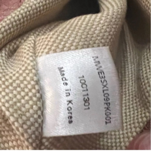 MCM Pink Leather Handbag Crossbody Large Tote Casual Work Purse Doctor Bag - Picture 5 of 9